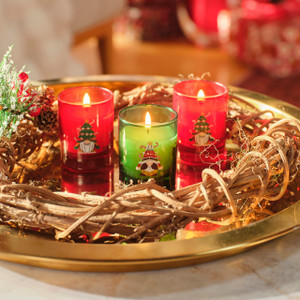 Karaca Home New Year Yılbaşı Ceremony 3'lü Kokulu Mum Seti