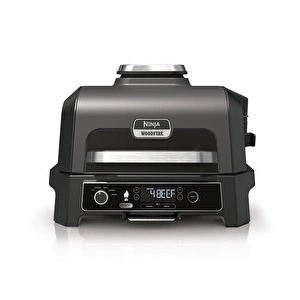 Ninja Woodfire Pro XL Elektrikli Barbekü ve Smoker Siyah görseli 1