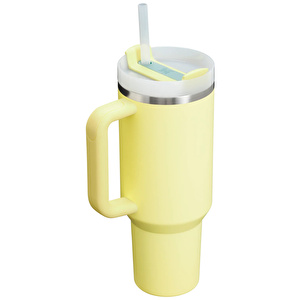 Stanley The Quencher Flowstate Tumbler Pipetli Termos Bardak 1,18L Sarı görseli 2