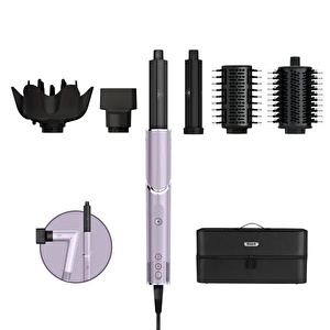 Shark FlexStyle 5-in-1 Air Styler and Hair Dryer with Storage Case - Lila görseli 1
