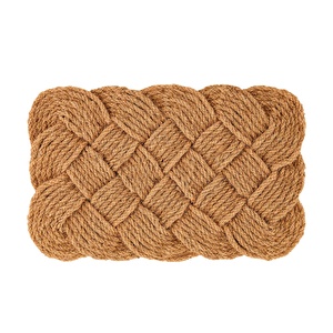 Kaşmir Halı Örgü Natural Coco Paspas 45x75 cm görseli 1
