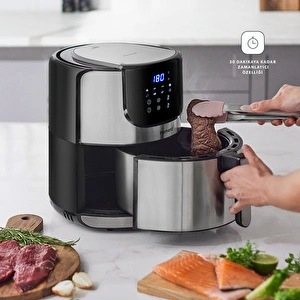Homend Airfryday 2502h 8 Farklı Program, Dokunmatik Ekran Airfryer 5L görseli 6