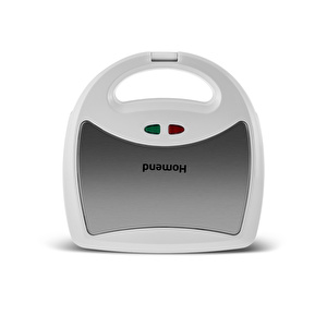 Homend Toastbuster 1309H Çıkarılabilir Plakalı Portatif Tasarım Tost Makinesi Beyaz görseli 6
