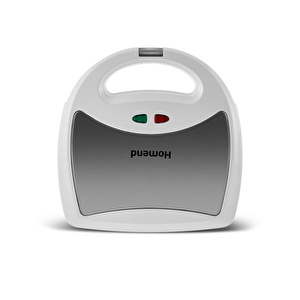 Homend Toastbuster 1309H Çıkarılabilir Plakalı Portatif Tasarım Tost Makinesi Silver görseli 5
