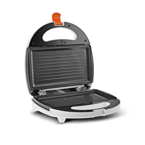 Homend Toastbuster 1309H Çıkarılabilir Plakalı Portatif Tasarım Tost Makinesi Turuncu görseli 6