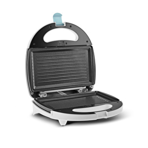 Homend Toastbuster 1309H Çıkarılabilir Plakalı Portatif Tasarım Tost Makinesi Mavi görseli 5