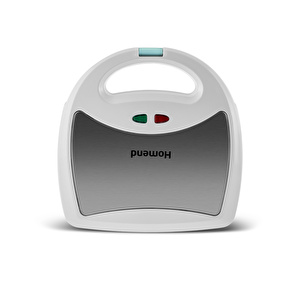Homend Toastbuster 1309H Çıkarılabilir Plakalı Portatif Tasarım Tost Makinesi Mavi görseli 6