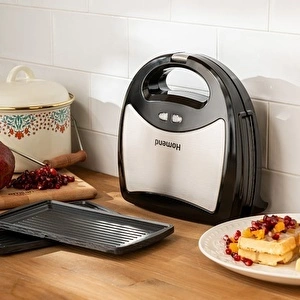 Homend Toastbuster 1322H Tost Makinesi Siyah görseli 8