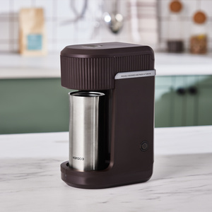 Karaca Mono Personal Termos Hediyeli Filtre Kahve Makinesi Walnut Brown görseli 1
