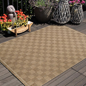 Kaşmir Halı 7/24 Kilim/Jüt Side 100x200 cm görseli 1