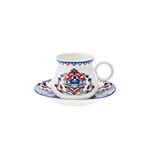 Karaca Hattat 6 Kişilik Kahve Fincanı Takımı 90 ml görseli 6