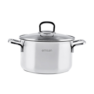 Emsan Cocinero 7 Parça Çelik Tencere Seti görseli 7