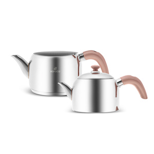 Karaca Edge Mini İndüksiyon Tabanlı Çaydanlık Takımı Rose görseli 6
