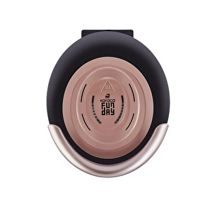 Karaca Funday Çıkarılabilir Plakalı Waffle Makinesi 1000W Rosegold