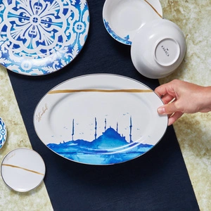 Karaca X İst Collection İstanbul Yarımada Tabak 30 cm görseli 3