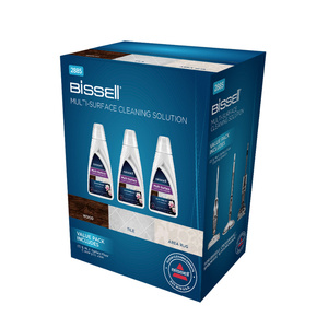 Bissell Crosswave 3'lü Tüm Yüzeylerde Kullanıma Uygun Deterjan Paketi 1 Litre görseli 2