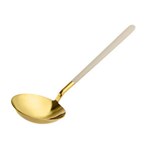 Jumbo Paint Cream Gold 5 Parça Servis Takımı görseli 2