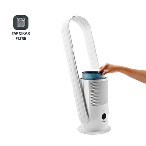 Homend O-zone 9004H Akıllı Hava Temizleyicisi (Bladeless Fan) görseli 7