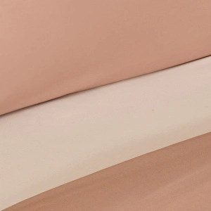 Karaca Home Basic Bej-Kahve Çift Taraflı Tek Kişilik Nevresim Takımı görseli 5