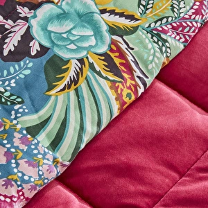 Karaca Home Audrey Çift Kişilik Luxury Comfort Set Fuşya görseli 3