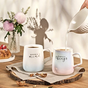 Emsan Positive Vibes Kupa 370 ml Yeşil görseli 2