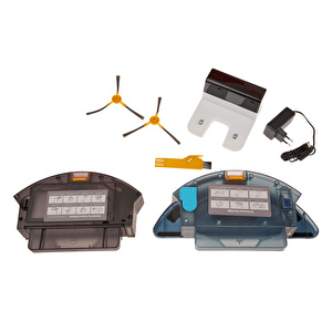 Homend Alex Laser 1282H Moplu ve Haritalamalı Akıllı Robot Süpürge Siyah görseli 6