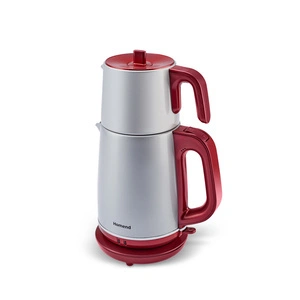 Homend Royaltea 1772H Kırmızı Silver Çay Makinesi görseli 2