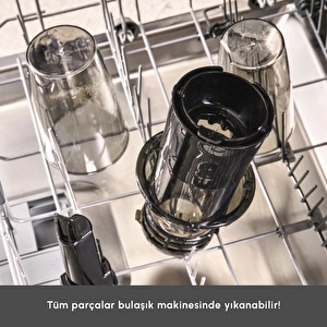 Karaca Slow Juicer Yavaş Sıkım Katı Meyve Sıkacağı görseli 8
