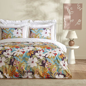 Karaca Home Lumire %100 Pamuk Tek Kişilik Nevresim Takımı Multicolor  görseli 1