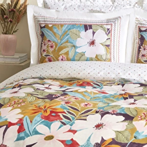 Karaca Home Lumire %100 Pamuk Tek Kişilik Nevresim Takımı Multicolor  görseli 4