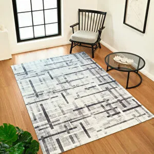 Sare By Kaşmir Halı West Yıkanabilir Kaymaz Taban 100x300 cm görseli 1