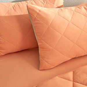 Karaca Home Smart Comfort Orange Çift Kişilik Uyku Seti görseli 5