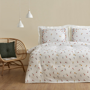 Karaca Home Lores %100 Pamuk Tek Kişilik Pike Takımı Pembe görseli 1