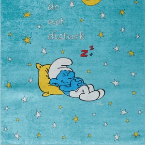 Kaşmir Halı Dekoratif Art Çocuk/Genç Smurfs 100x150 cm