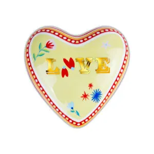 Baci Milano Mamma Mia Love Yazılı Dekoratif Obje 9,5 cm x 4 cm görseli 1