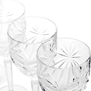 RCR Oasis Yüksek Kalite Cam 6'lı Kadeh Seti 290 ml görseli 3