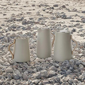 Stelton Emma Vakumlu Karaf Termos 1,2 L Bej görseli 6