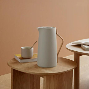 Stelton Emma Vakumlu Karaf Termos 1,2 L Bej görseli 3