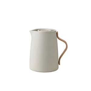Stelton Emma Vakumlu Çay Karaf Termos 1 L Bej görseli 1