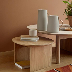 Stelton Theo Mug ve Bardak Altlığı Bej 200 ml görseli 6