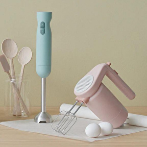 Rig-Tig Foodie El Blender 6,5 cm x 8 cm x 38,5 cm Açık Yeşil görseli 3