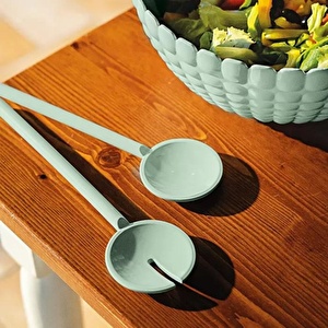 Guzzini Tiffany 2'li Salata Servis Takımı Yeşil görseli 2