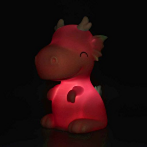 Dhink Zodiac Baby Dragon Gece Lambası Yeşil görseli 7