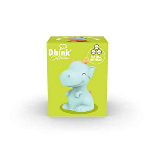 Dhink Zodiac Baby Dragon Gece Lambası Yeşil görseli 10