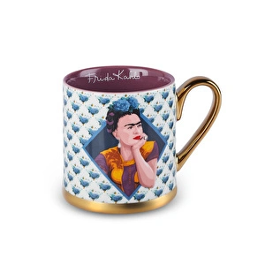 Karaca Frida Kupa 330 Ml Mavi  görseli 4