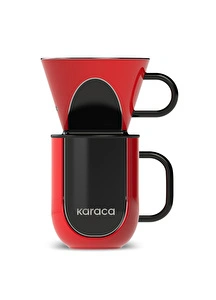Karaca Hatır Drıpper Kupa Seti 350 Ml Kırmızı  görseli 8