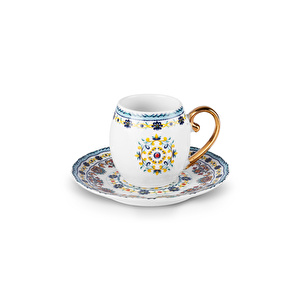 Karaca Valensiya 6 Kişilik Kahve Fincanı 90 Ml görseli 4