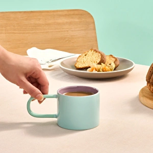 Karaca Dora Mavi Mug 270 ml görseli 2