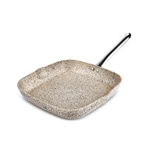 Karaca Biogranit Nare Wok Grill Set Kahverengi görseli 6