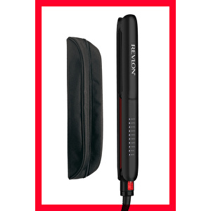 Revlon RVST2211PE Hindistan Cevizi Yağlı 25 MM Saç Düzleştirici Siyah görseli 2